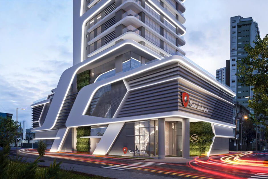 Fachada Tonino Lamborghini Residences