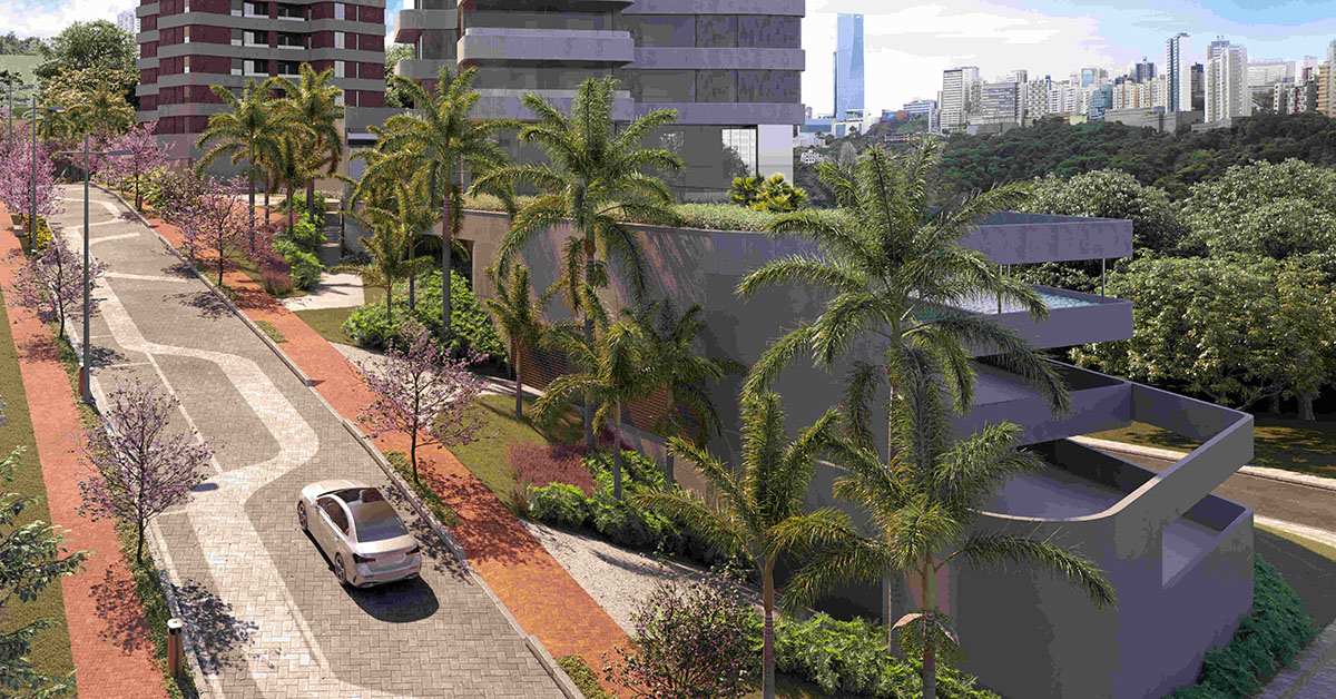 Projeto das áreas públicas do Novo Vale do Sereno