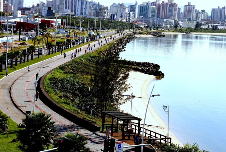 Foto da beira-mar de São José