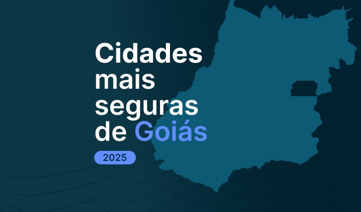 Cidades mais seguras de Goiás 2025