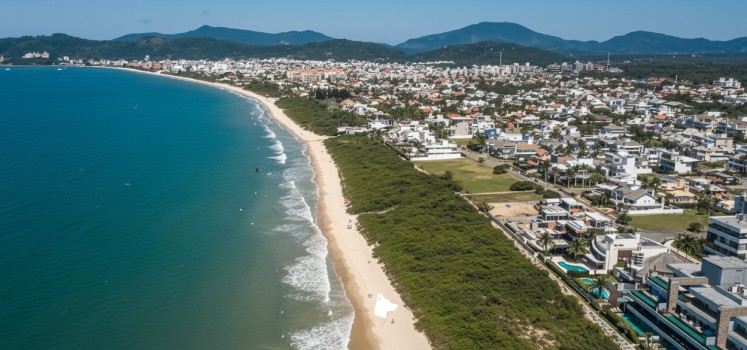 Aérea do bairro Jurerê Internacional