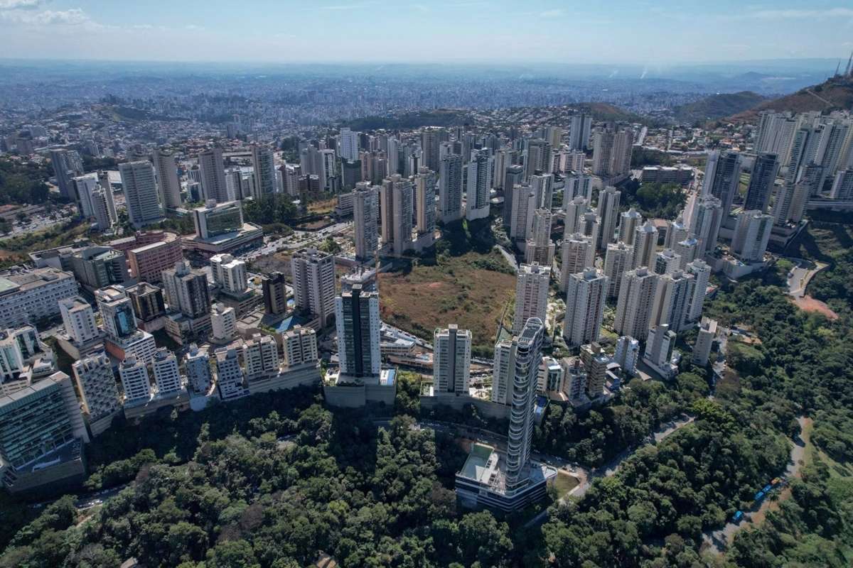 Vista aérea do Vila da Serra