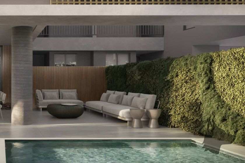 Apartamento com piscina do Jardins Artefacto by Swell