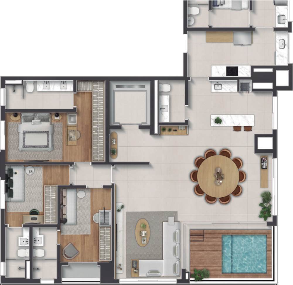 Planta do Bossa OM Home