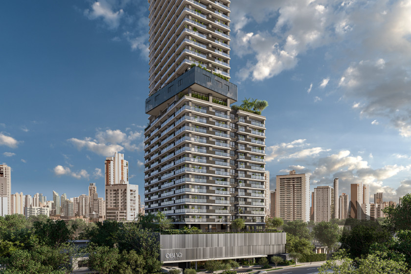 Fachada do Obliq Consciente