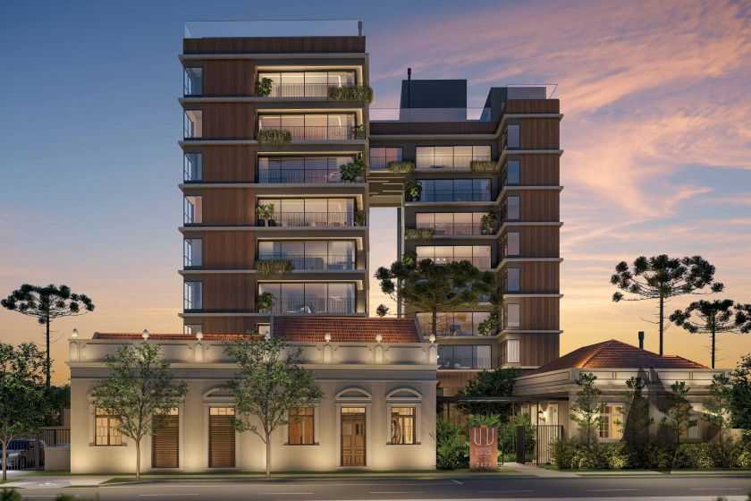 Fachada do Grand Lodge Batel