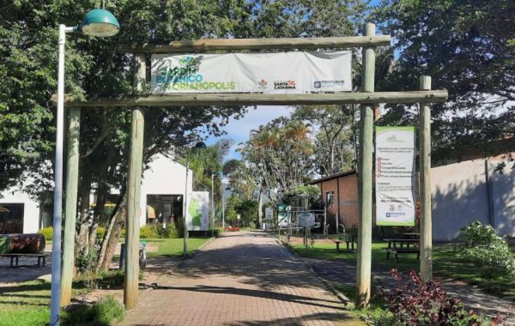 Entrada do Jardim Botânico de Florianópolis