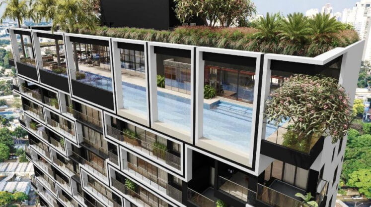 Fachada Opus Gyro Rooftop