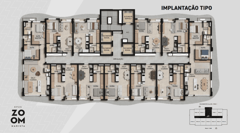 Implantação do Opus Zoom Marista