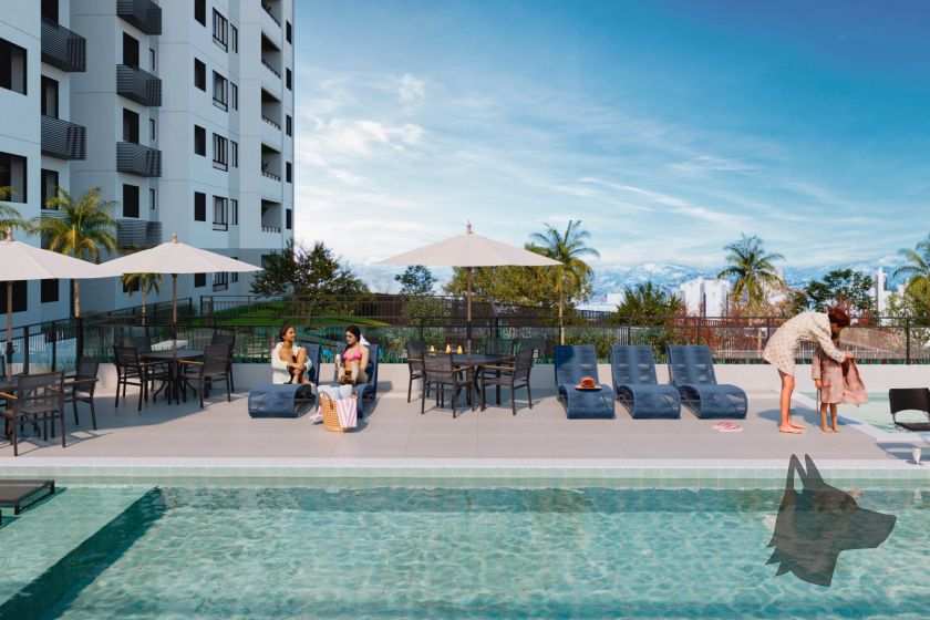 Piscina do Città Primo Riva Residence