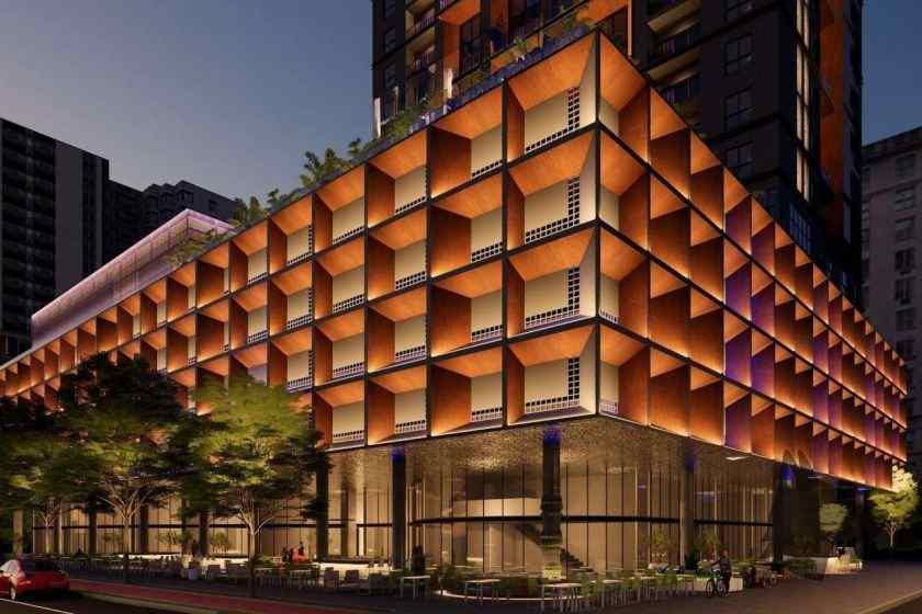 Fachada do Urban Design Living