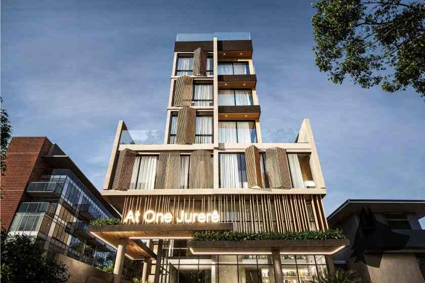 Fachada do At One Jurerê Studios