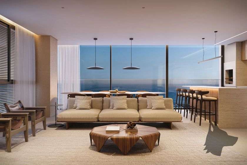Living do NEOS Praia Brava