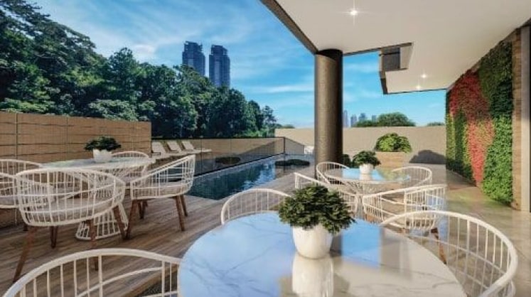 Lounge do Jardim Bom Sucesso Residence