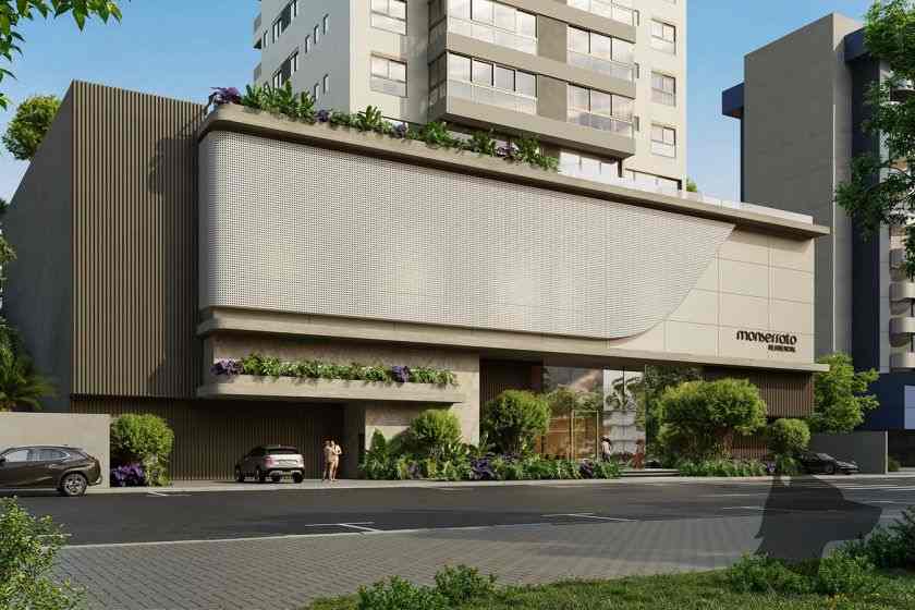 Fachada do Monserrato Residencial