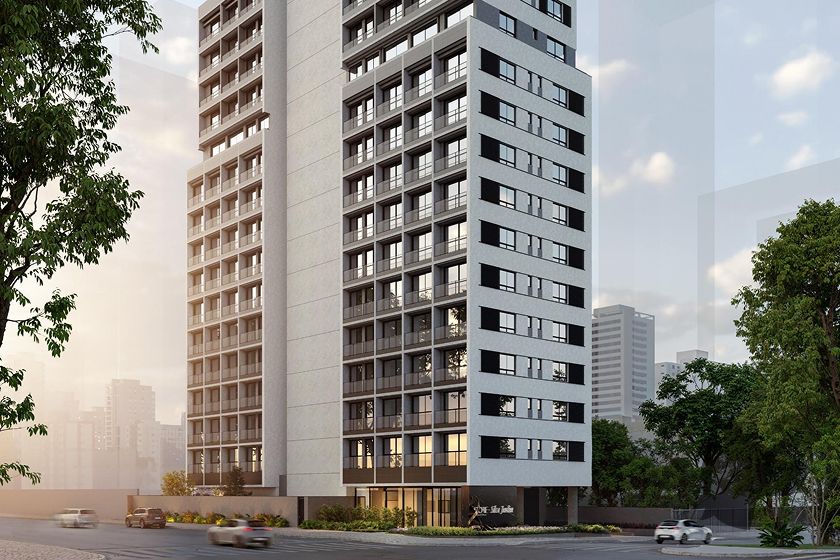 Fachada do Core Silva Jardim