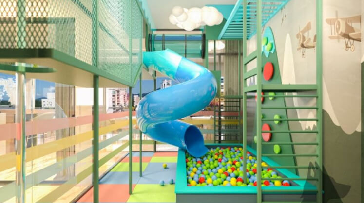 Brinquedoteca do Urban Beach Residence