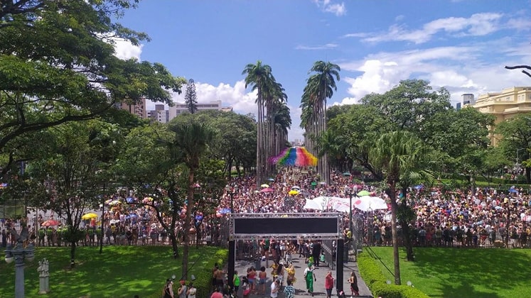 Atrium da Praça da Liberdade em BH