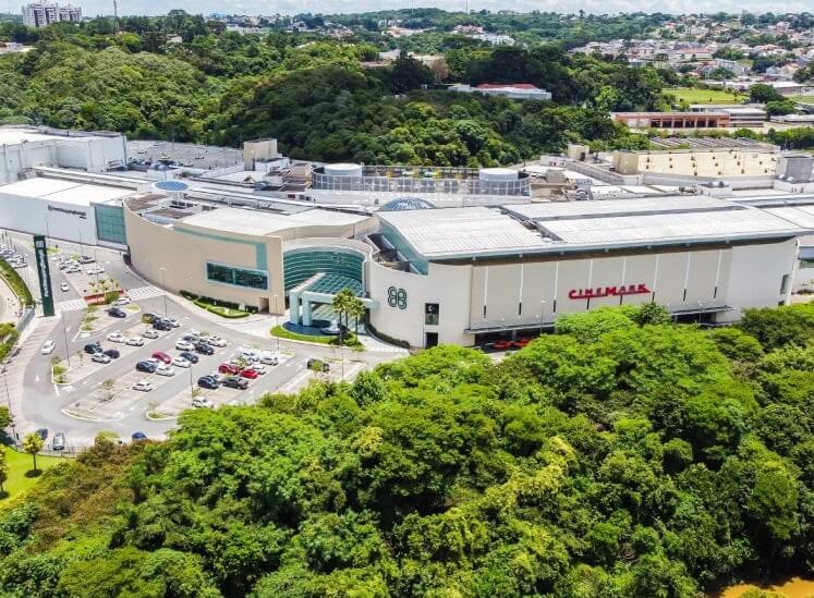 Vista aérea Park Shopping Barigui