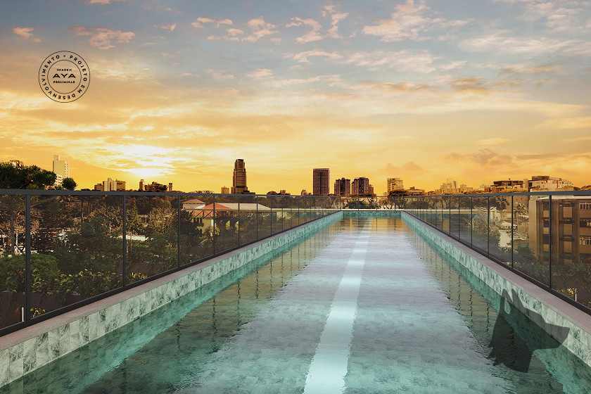 Piscina do Aya Residence Amintas