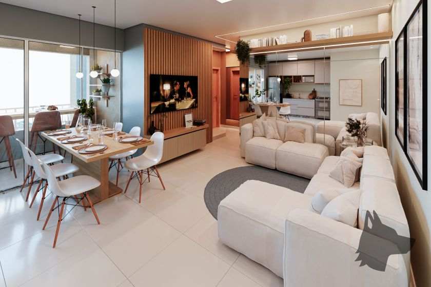 Living do Eldorado Parque Golden Gate