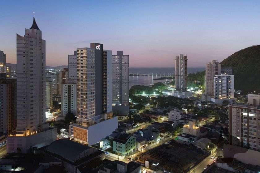 Vista aérea do Versus