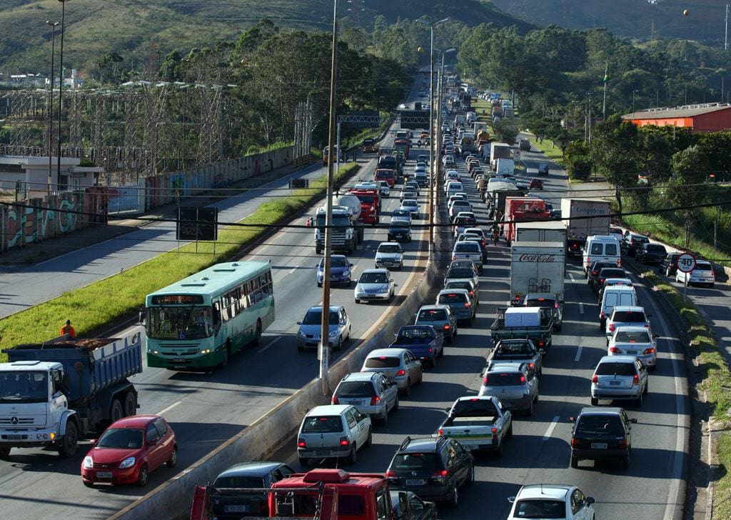 Transito no Anel Rodoviário de BH