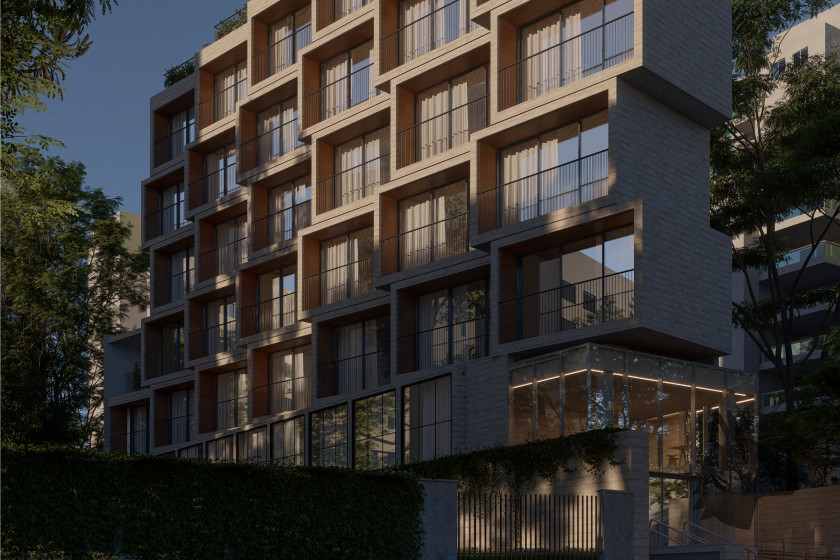 Fachada do Flow Living Hub