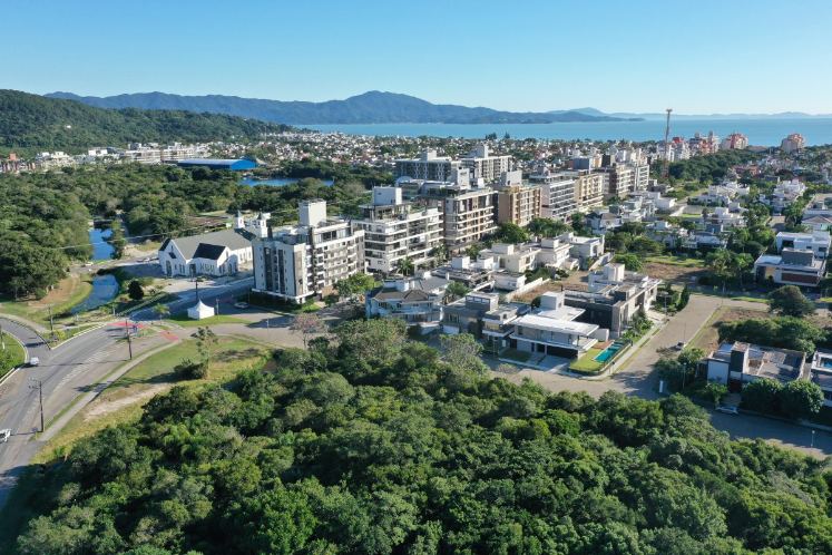 Vista aérea de Jurerê em Florianópolis
