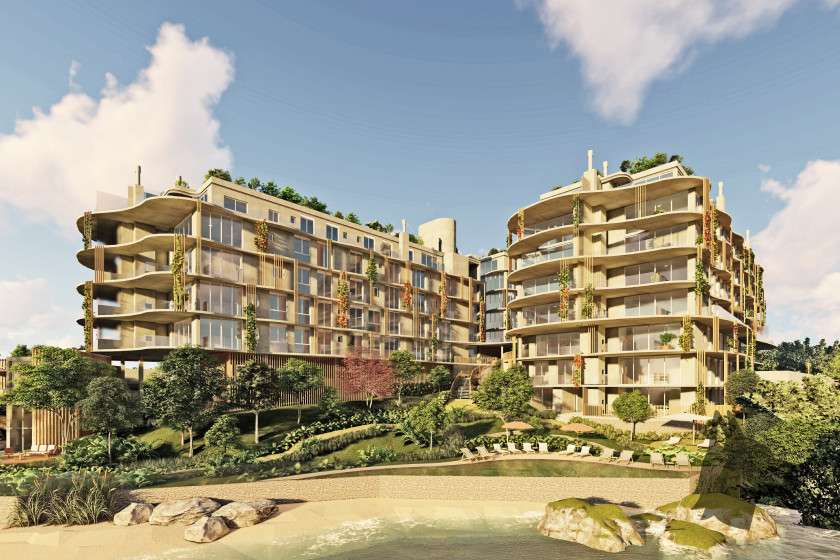 Fachada do Cacupé 4 Náutico Residence