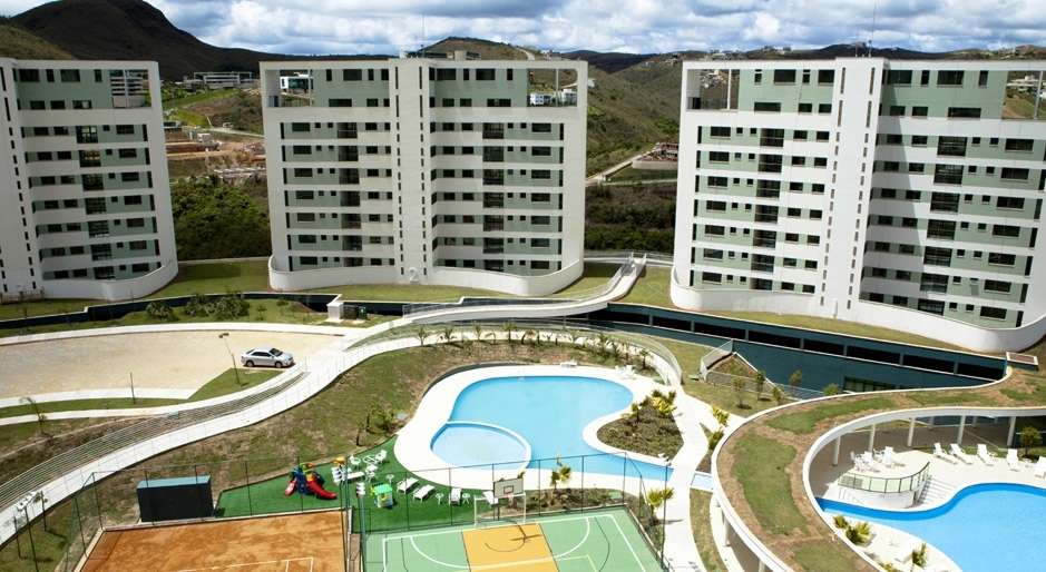 Vista aérea do Vila Grimm