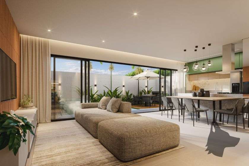 Living da Casa do Surya by Palme