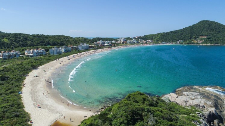 Praia de Quatro Ilhas, Bombinhas, SC
