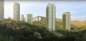 Representação da verticalização do Vale do Sereno