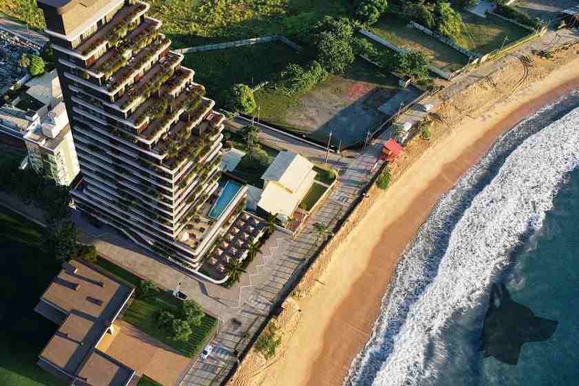 Vista aérea do Sunrise View