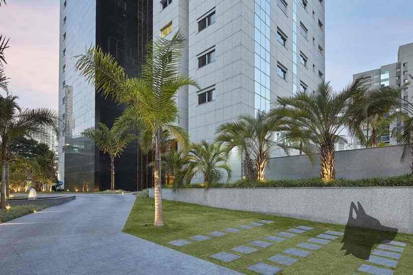Fachada do Green Tower Tennis Residence