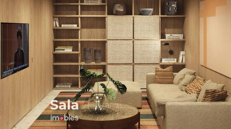 Sala do Epic City Home em Goiânia, GO