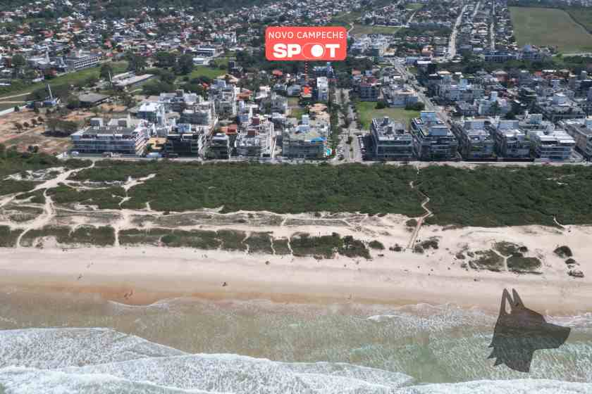 Localização do Novo Campeche Spot
