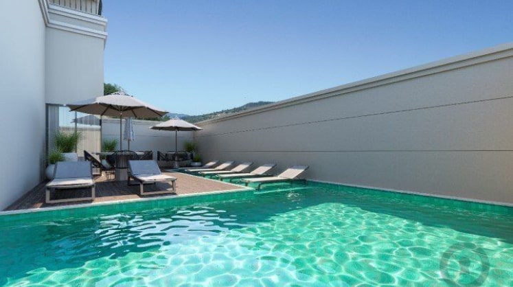 Piscina do Solar das Acácias