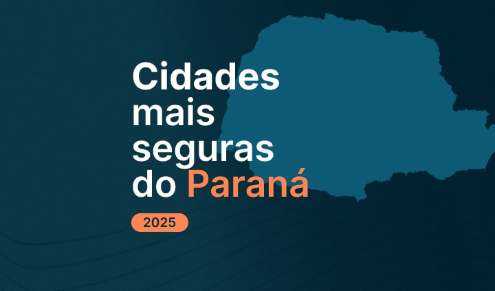 Cidades mais seguras do Paraná 2025