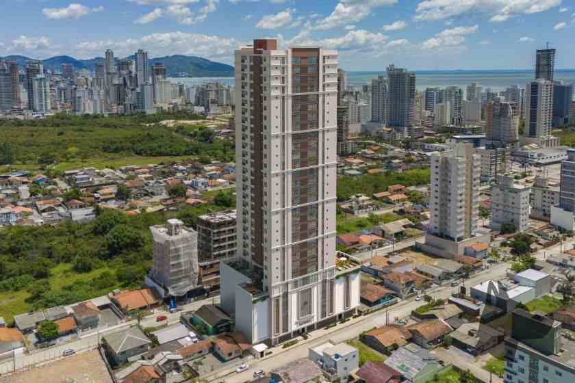 Vista aérea do Ravenna Residence