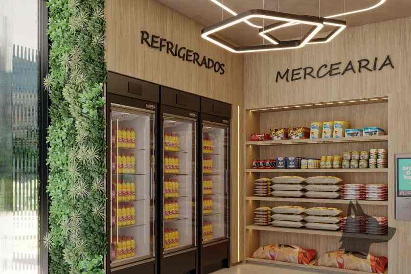 Minimercado do Memories Beach Life Residence