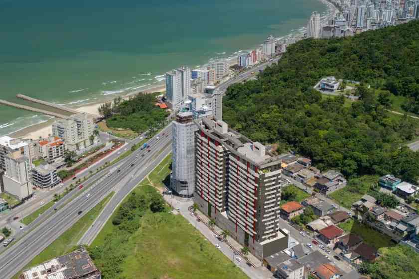 Fachada do Bayuquan Torre A