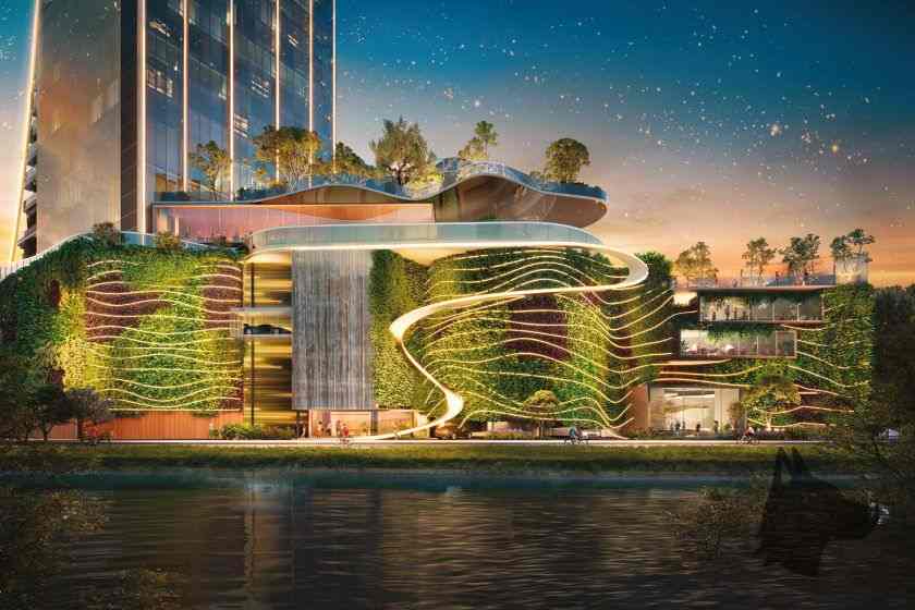 Fachada do Senna Tower