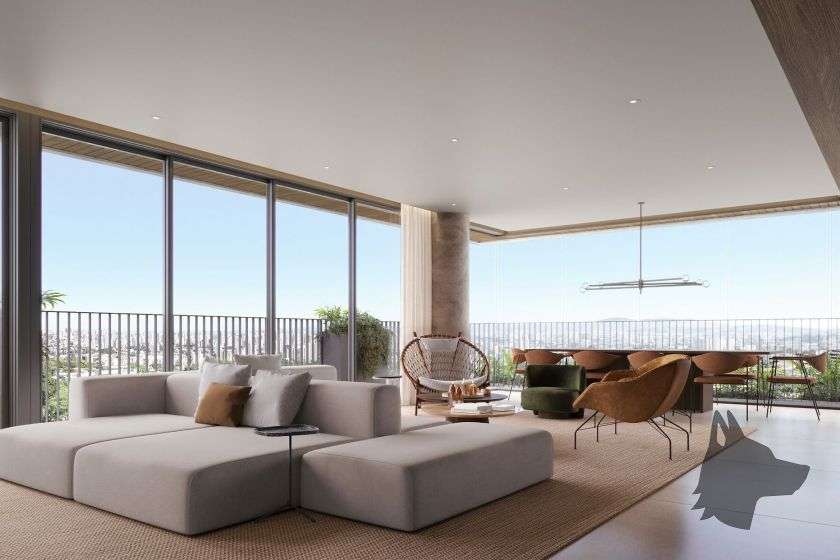 Living do Alter Alto de Pinheiros