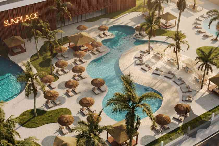 Piscina do Sun Place Home Club