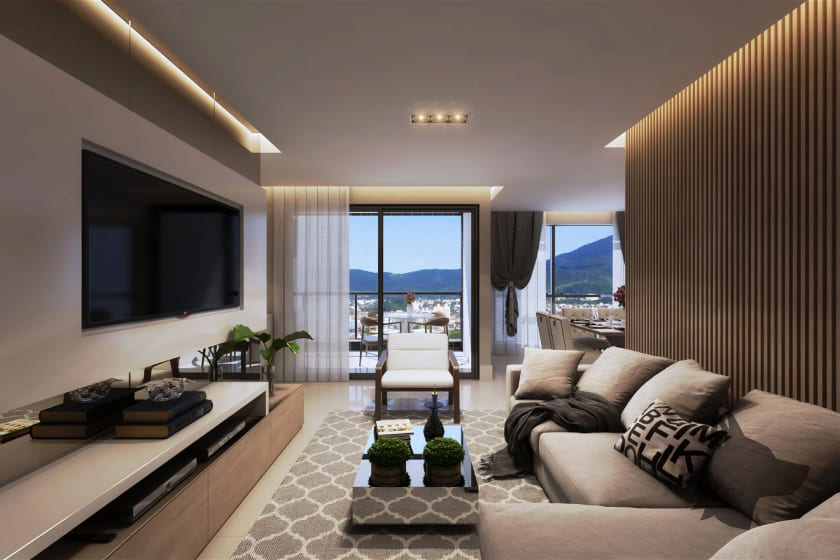 Living do Selent Palace