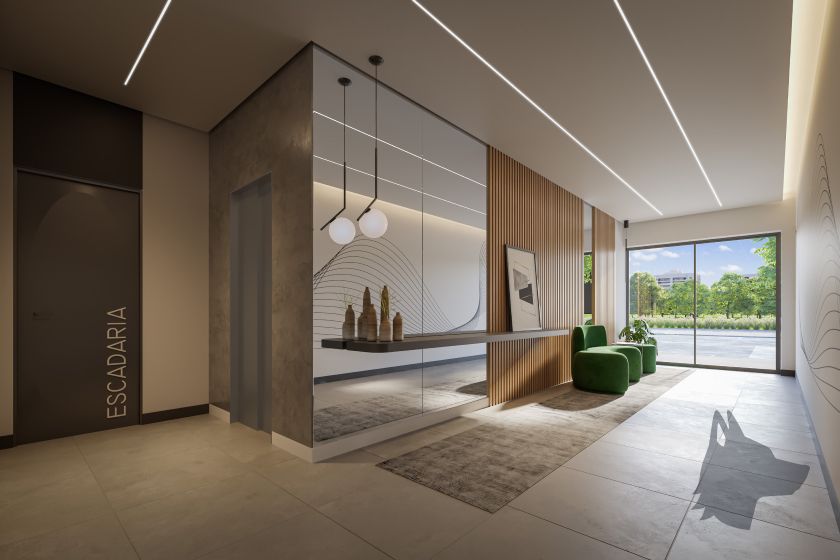 Lobby Hub 444 Residencial