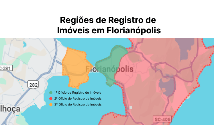 Cartório de Registro de Imóveis em Florianópolis: circunscrições, endereços e contatos