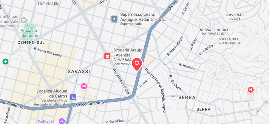Localização do Fido 5.0
